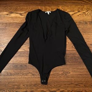 V Neck Express Bodysuit
